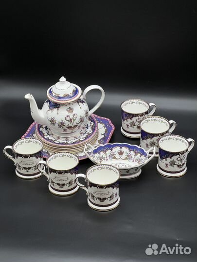 Английский чайный сервиз queen victoria