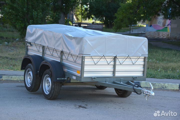 Прицеп мустанг 2513-04 2оси 2.5х1.3