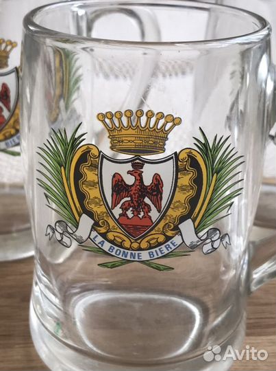 Бокалы для пива, стекло