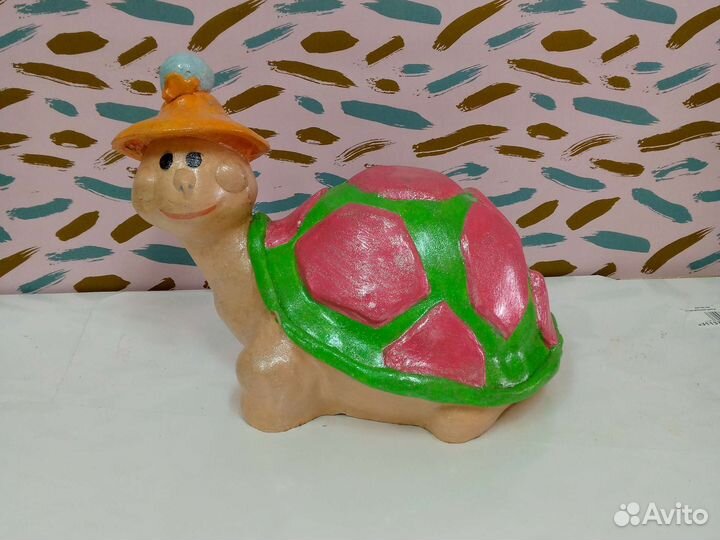 Черепаха гипсовая