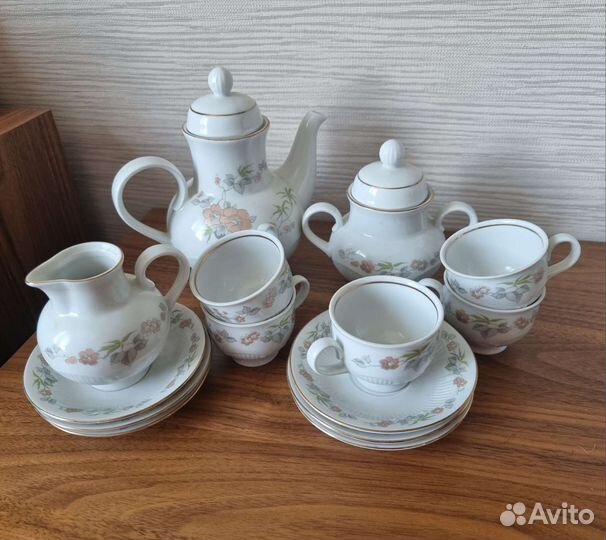 Сервиз кофейный ГДР Кольдиц