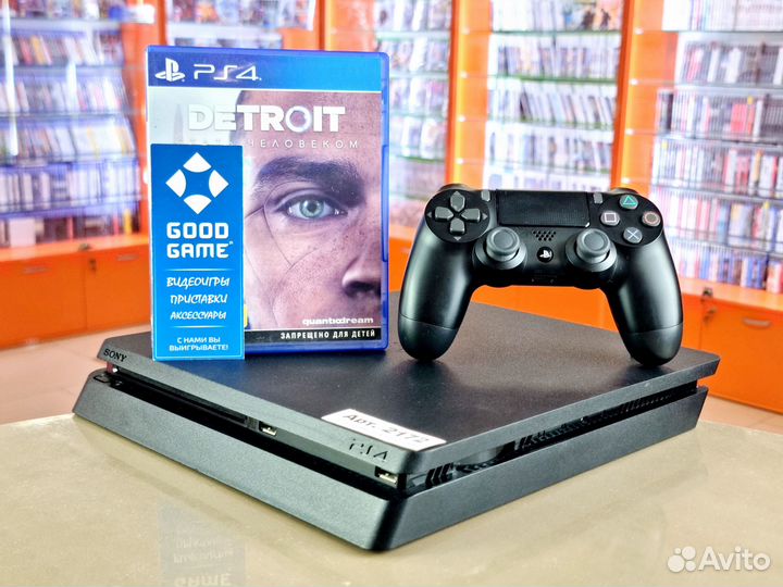 Sony PS4 Slim (1Tb) Гарантия 3 мес. Арт. 2172