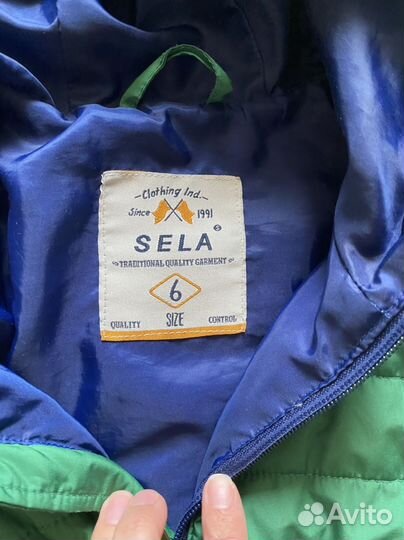 Демисезонная куртка sela 6 лет