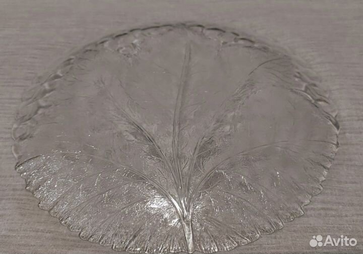 Блюдо сервировочное стекло