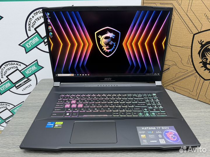 MSI 144Hz 16 ядер i5-12450 16Gb RTX 4060 8Gb SSD