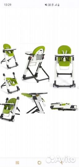 Стульчик для кормления peg perego