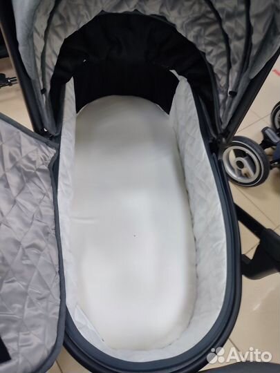 Коляска 3 в 1.индиго карри