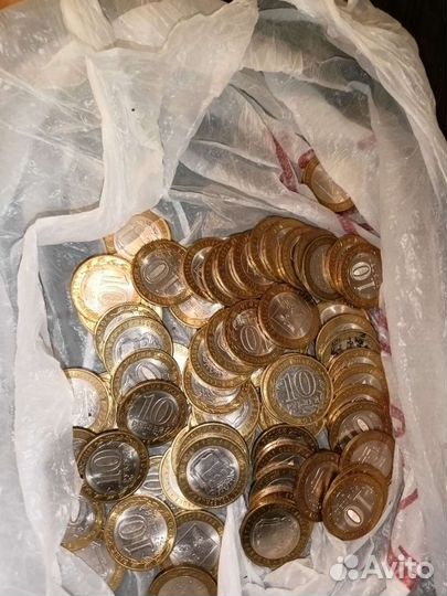 Монеты юбилейные биметалл