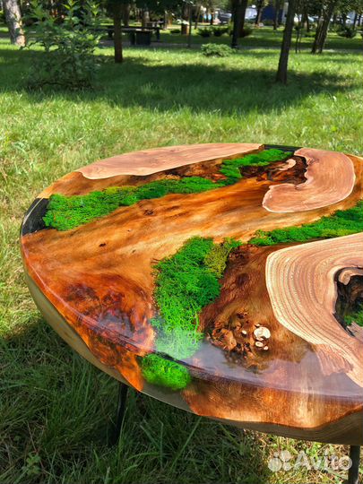 Журнальный стол из эпоксидной смолы