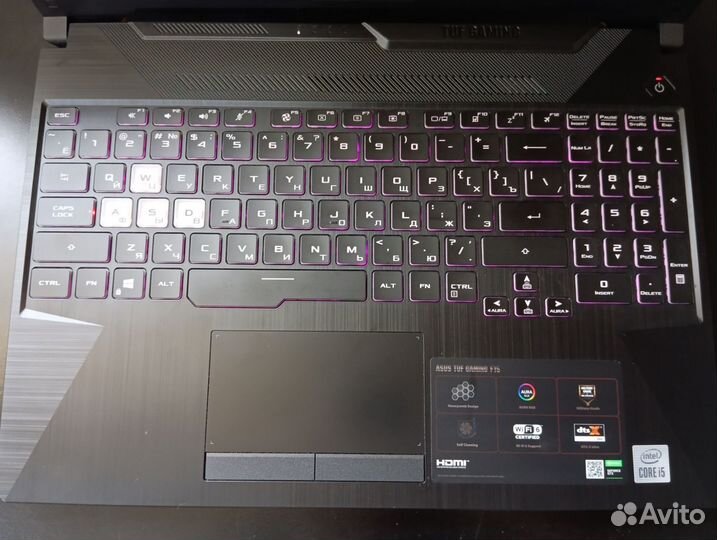 Игровой ноутбук Asus tuf gaming fx506l