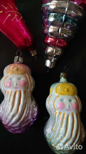 Светофор елочные игрушки СССР