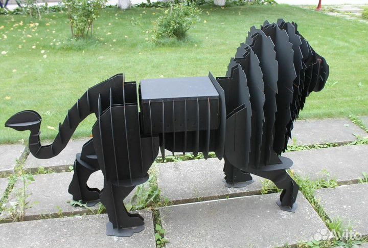 Чертежи мангалов в виде животных