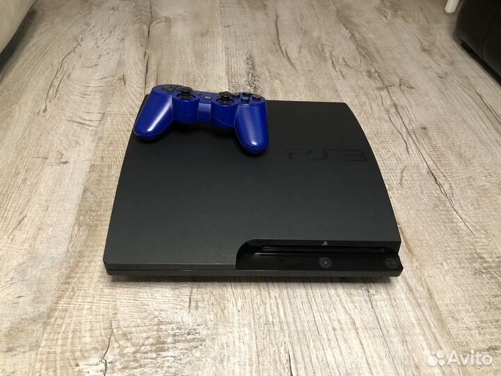 Sony playstation 3 прошитая с играми и 4 диска