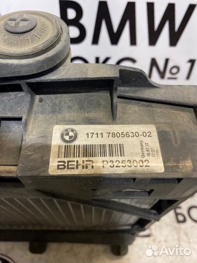 Дополнительный радиатор левый Bmw 5 F10 N55B30