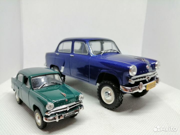 Модель Москвич-410Н «Внедорожник» в масштабе 1:24