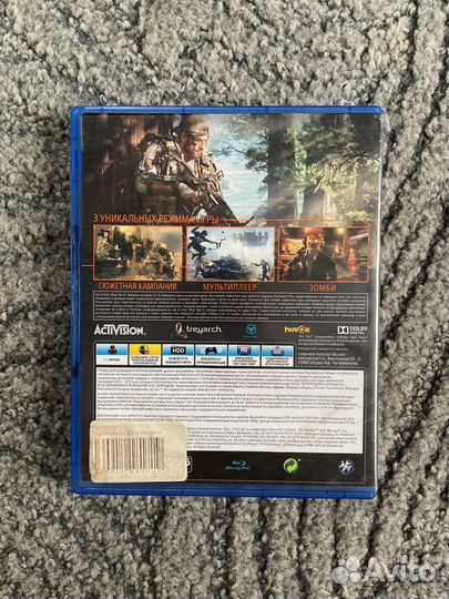 Игра для приставки ps4 Callof Duty Black OPS 3