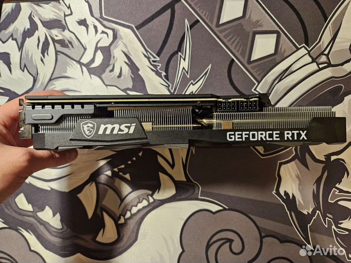 Видеокарта MSi GeForce RTX 3070 Ventus 3X 8GB