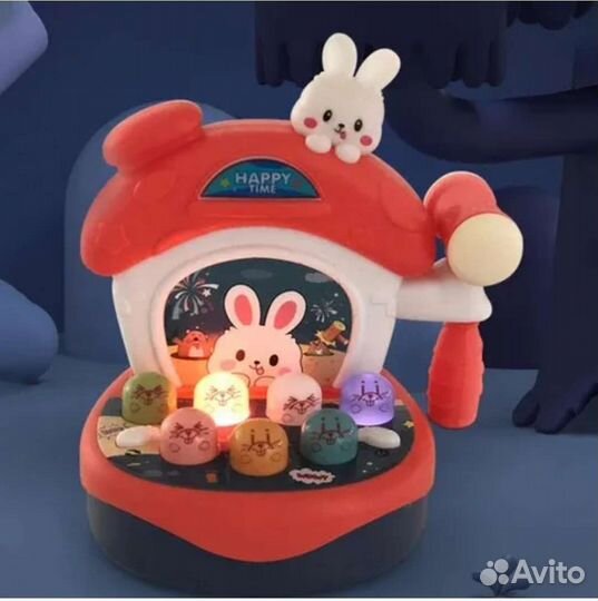 Игрушка музыкальная стучалка с молотком