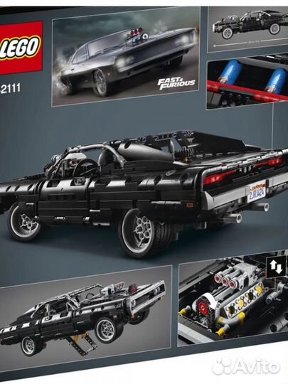 Lego technic dodge charger лего