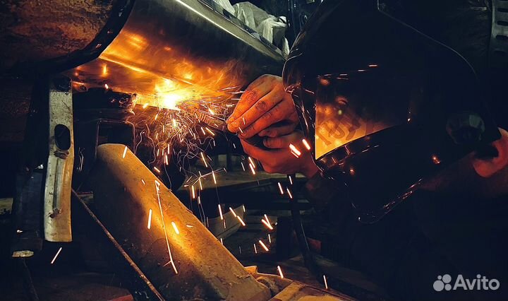 Кузовной ремонт, сварка порогов, сварка кузова