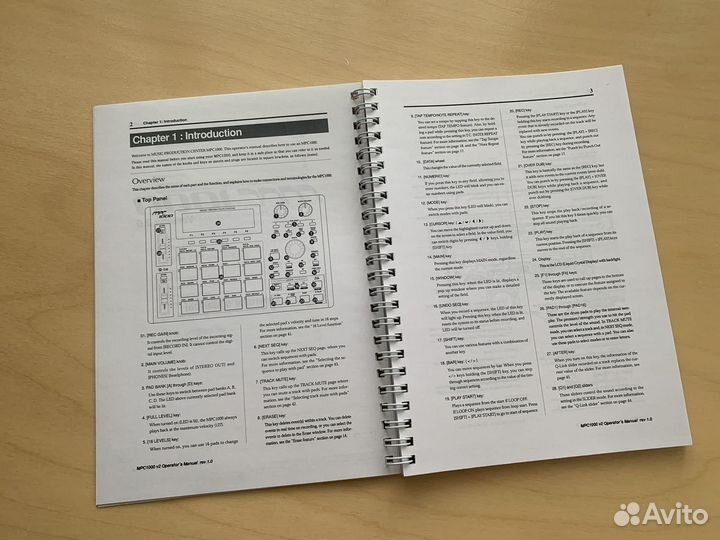 Офиц. руководство по Akai MPC 1000