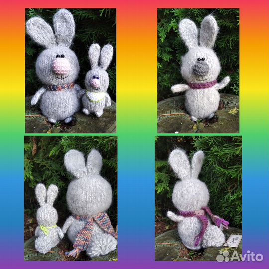 Вязаные игрушки ручной работы