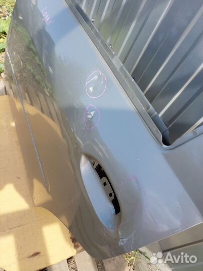 Дверь задняя левая Renault Logan 1