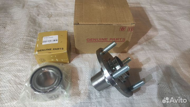 Ступица передняя с подшипник Solaris/Rio 2010-2022