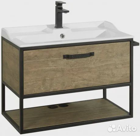 Тумба с раковиной aquaton (Акватон) 1a2424k0ltdy0