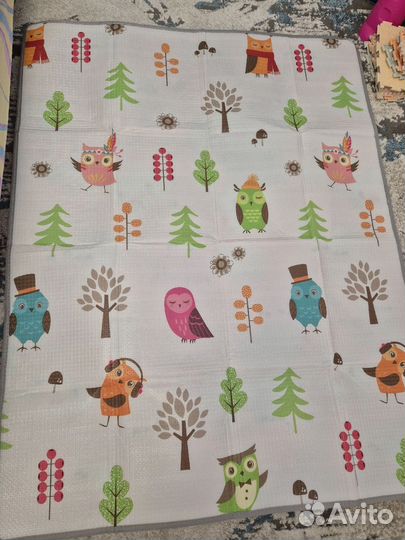 Детский коврик для ползания складной