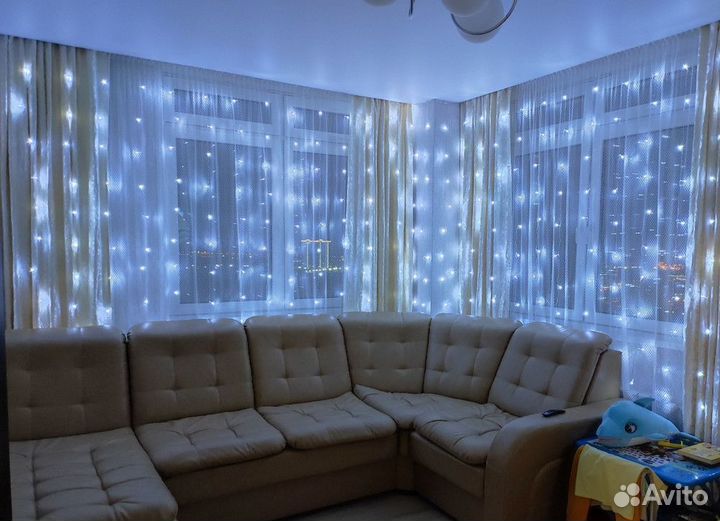 Гирлянда штора