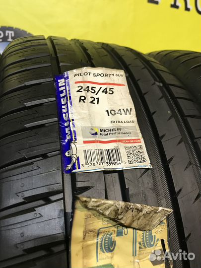 Michelin Pilot Sport 4 SUV 245/45 R21 104W