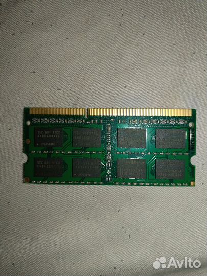 Оперативная память ddr3 8 gb для ноутбука