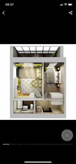 1-к. квартира, 40,9 м², 9/10 эт.