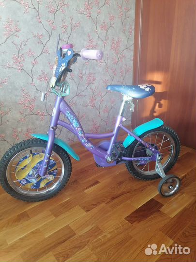 Велосипед для девочки от 3 до 7 лет