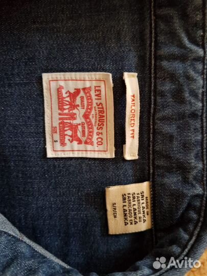 Рубашка levis оригинал S