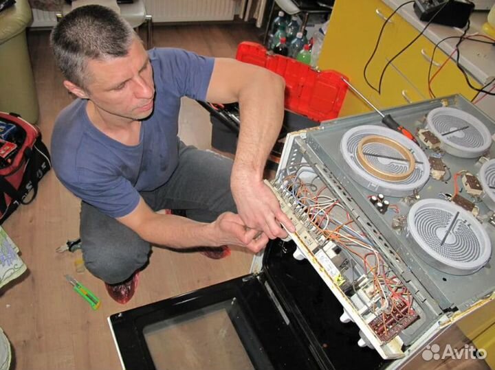 Ремонт электрических плит и стиральных машин