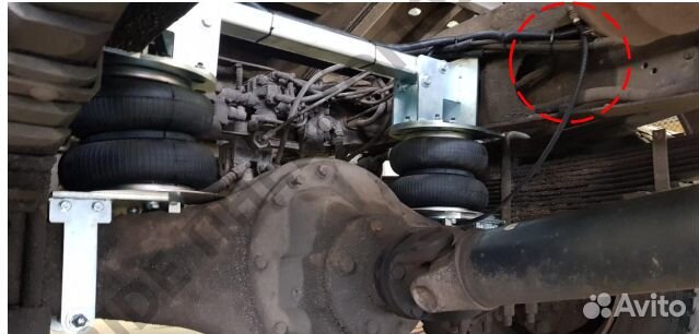 Пневмоподвеска на Газон некст