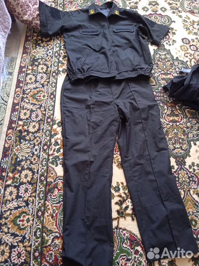 Офисная военная форма черная