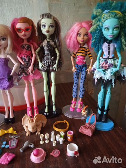 Куклы и аксессуары монстер хай и еверафтер хай