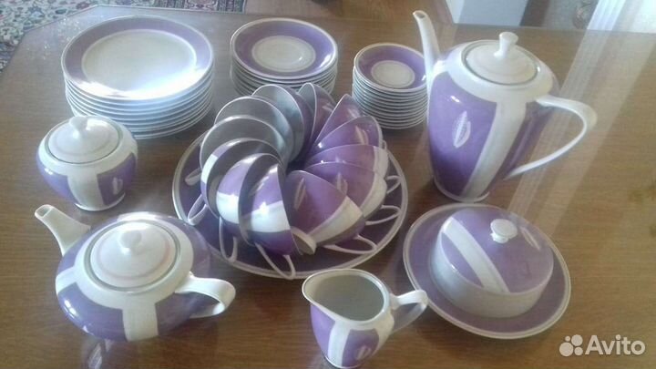 Чайный сервиз на 12 персон (гдр)