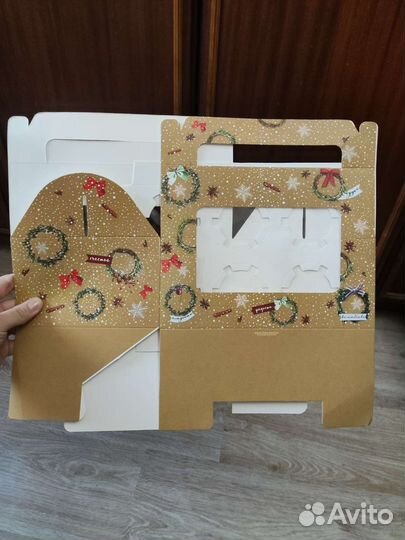 Коробки для кондитерских изделий капкейков тортов