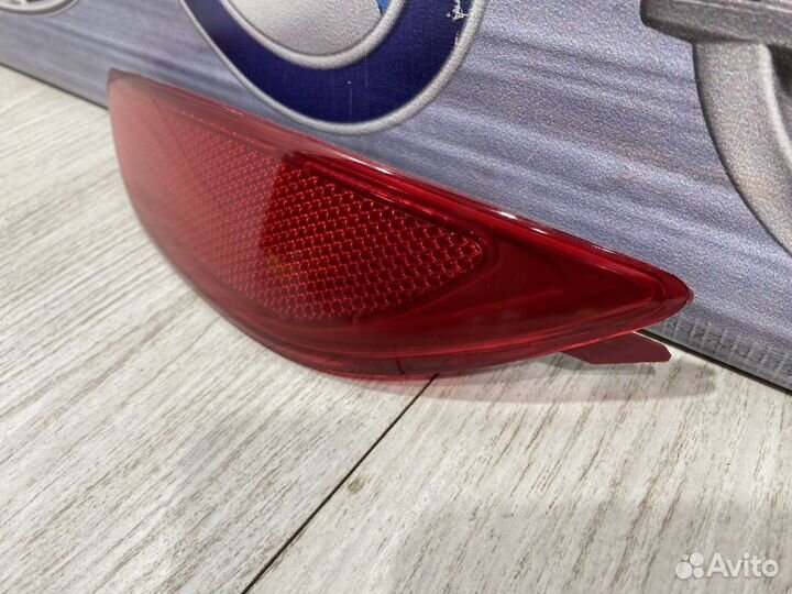 Катафот Отражатель заднего бампера Hyundai solaris