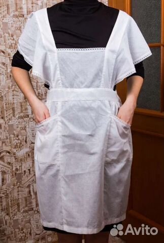 Фартук на последний звонок с карманами