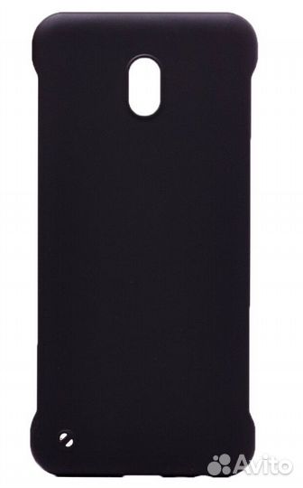 Чехол для Xiaomi Redmi 8А, пластик, черный (наклад