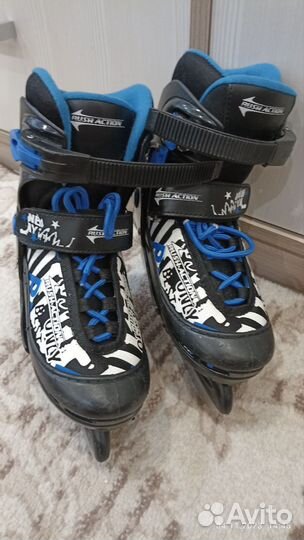 Коньки раздвижные 30-33