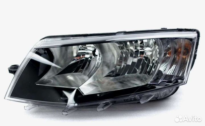 Фара передняя левая на skoda octavia 2013