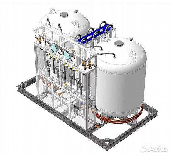 Газификатор Vista Гхк-15 под кислород, азот, аргон