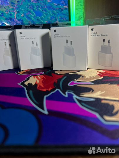 Адаптер apple 20w