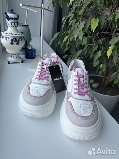 Кеды кроссовки alba новые 40р натуральная кожа
